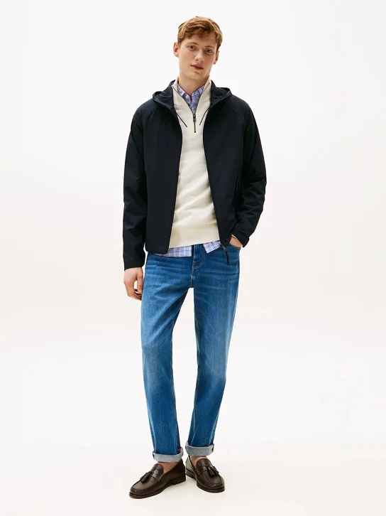 TOMMY HILFIGER Áo Khoác Nam Tay Dài Tech Hooded Jacket