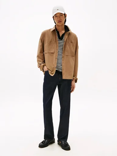 TOMMY HILFIGER Áo Khoác Nam Tay Dài Tech Shirt Jacket