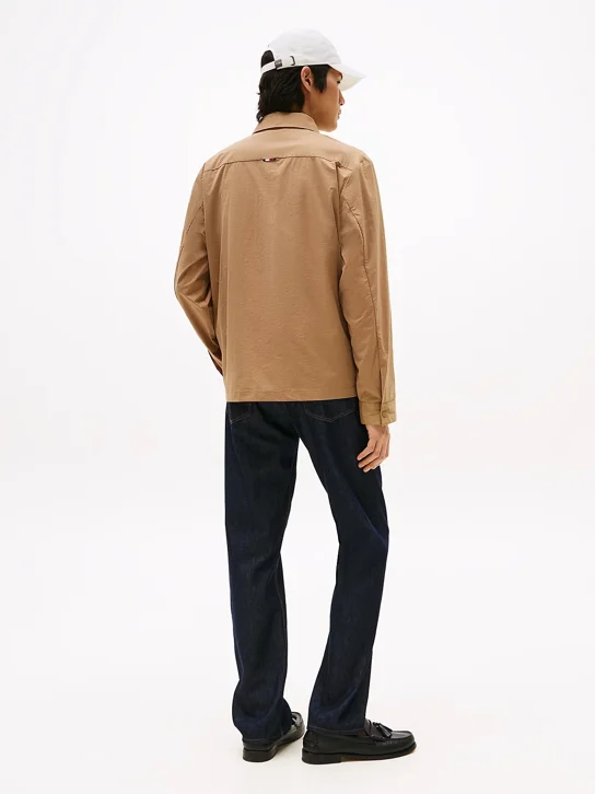 TOMMY HILFIGER Áo Khoác Nam Tay Dài Tech Shirt Jacket