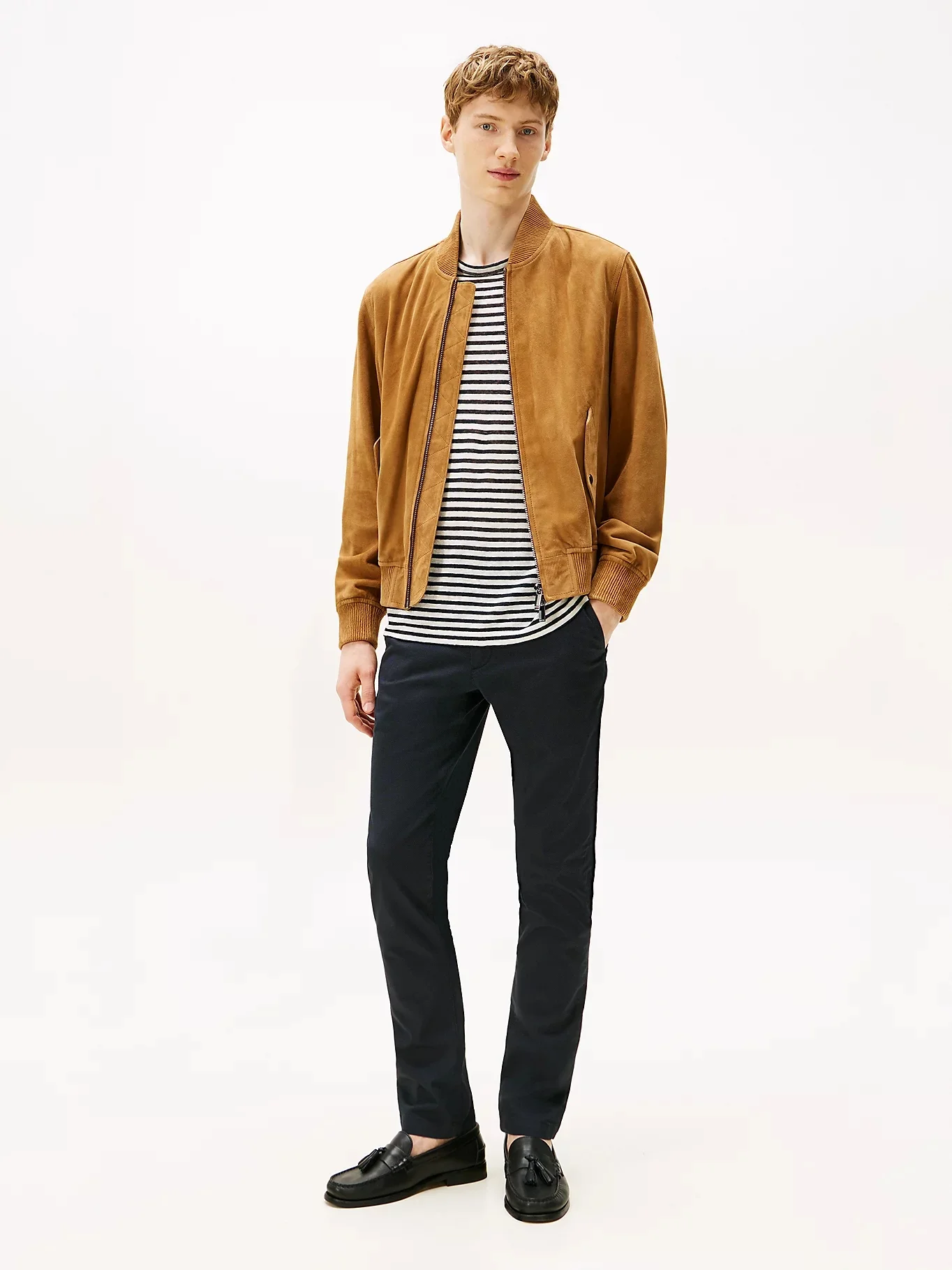 TOMMY HILFIGER Quần Dài Nam Bleecker Prted Structure Chino