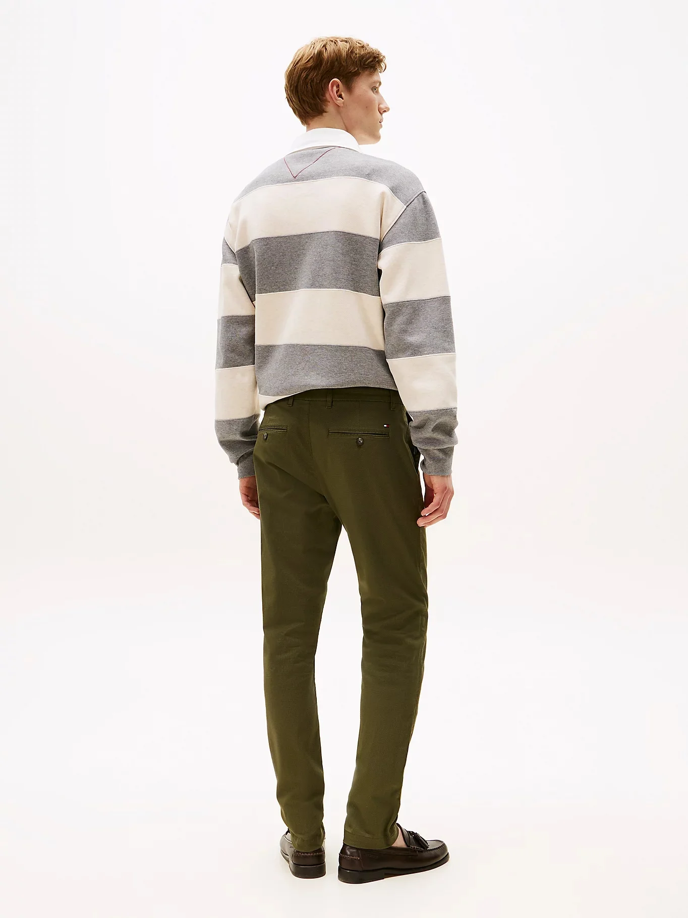 TOMMY HILFIGER Quần Dài Nam Bleecker Print Structure Chino
