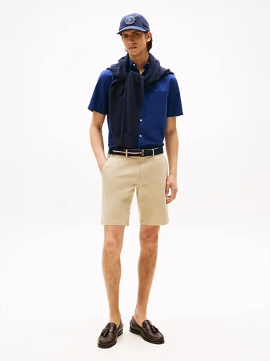 TOMMY HILFIGER Quần Ngắn Nam Brooklyn Ess Twill Belt Short
