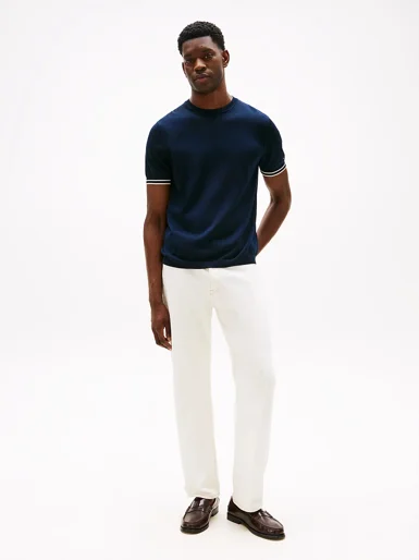 TOMMY HILFIGER Áo Thun Nam Tay Ngắn DC Tipping Stripe T-Shirt
