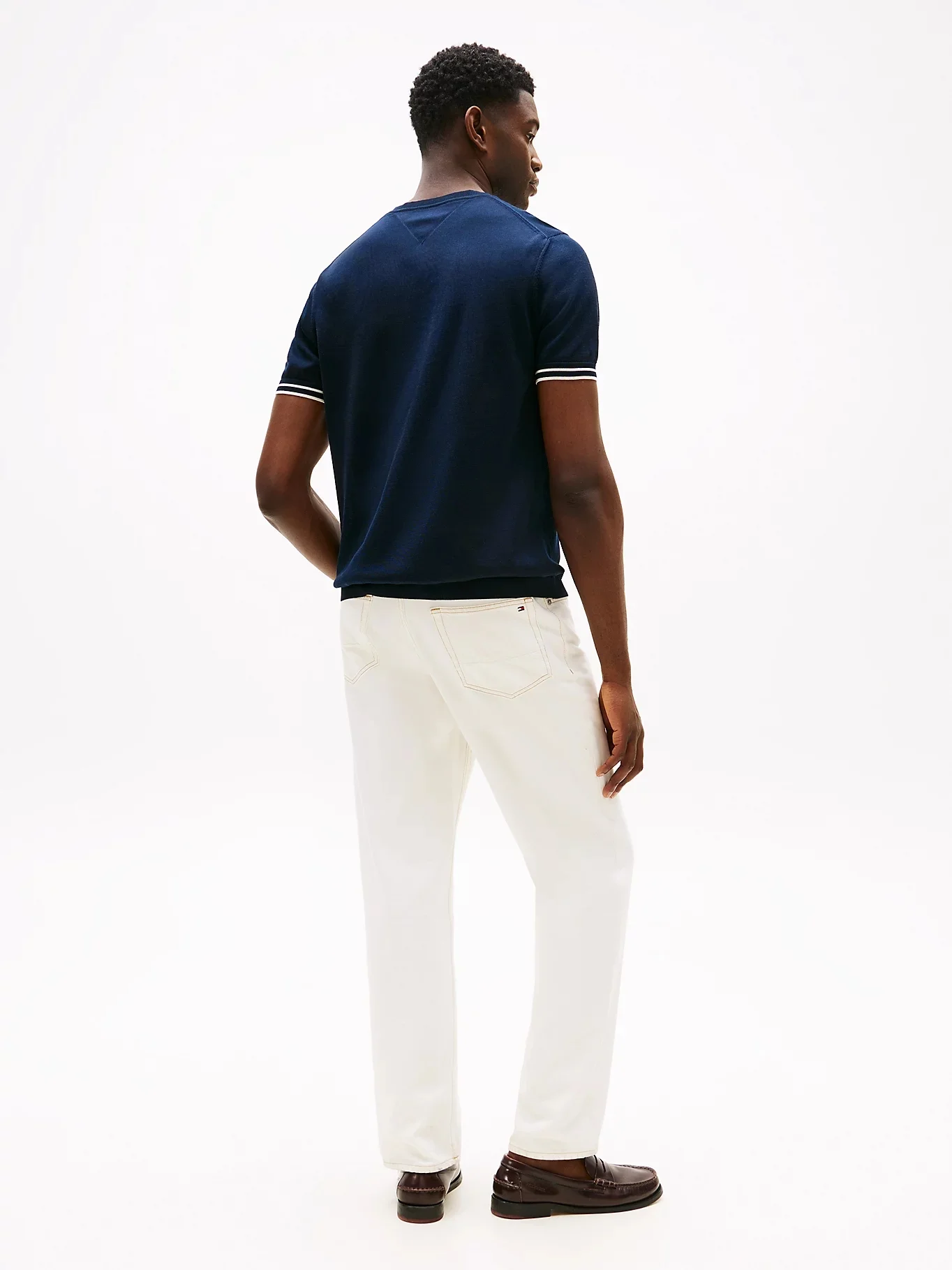 TOMMY HILFIGER Áo Thun Nam Tay Ngắn DC Tipping Stripe T-Shirt