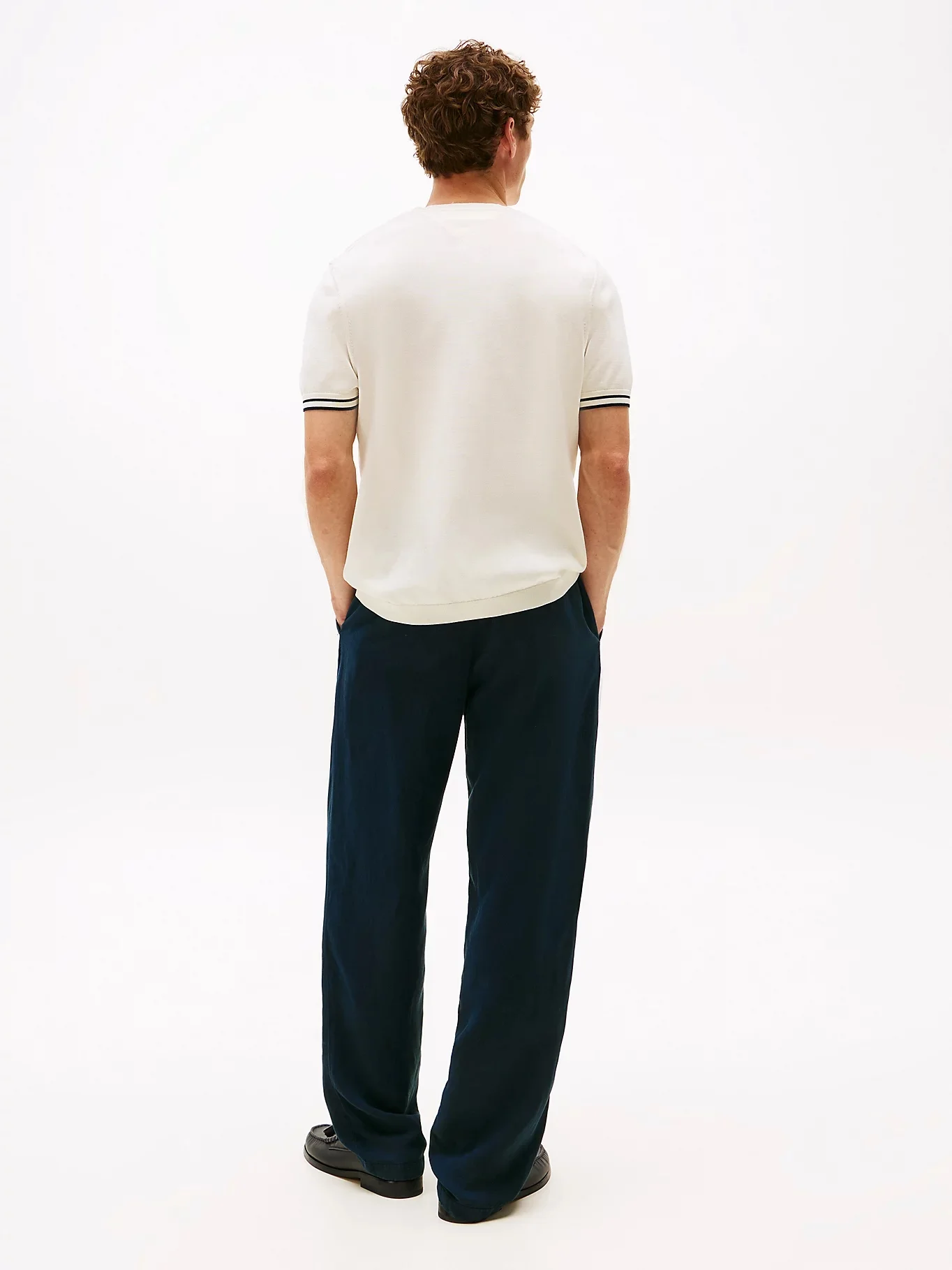 TOMMY HILFIGER Áo Thun Nam Tay Ngắn DC Tipping Stripe T-Shirt
