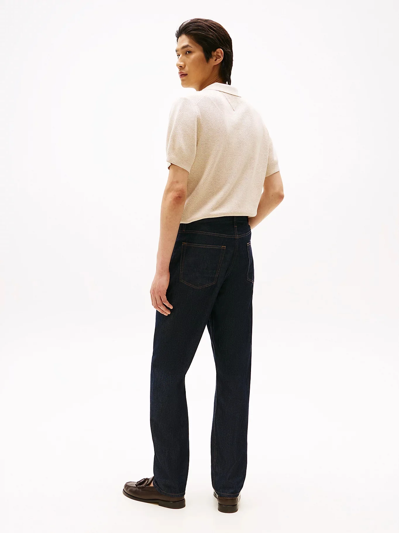 TOMMY HILFIGER Quần Jeans Nam Mercer Lyocell Rgd Denim Rinse