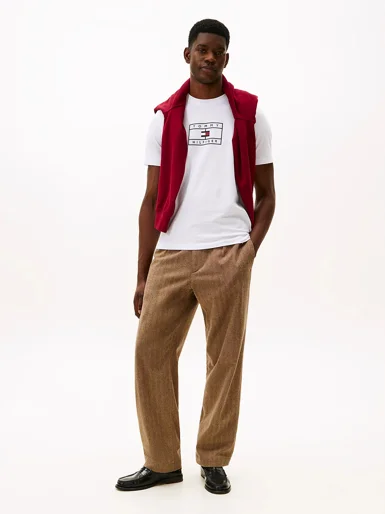 TOMMY HILFIGER Áo Thun Nam Tay Ngắn JD Graphic Tee