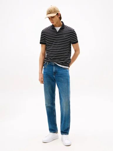 TOMMY HILFIGER Áo Polo Nam Tay Ngắn Liquid Cotton Reg Seasonal Polo
