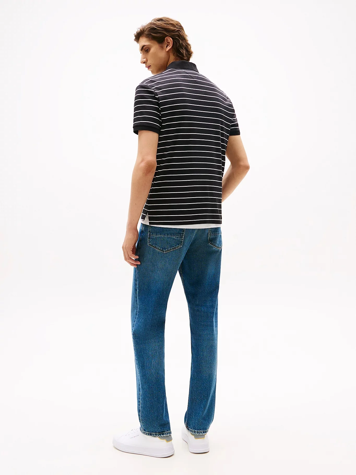 TOMMY HILFIGER Áo Polo Nam Tay Ngắn Liquid Cotton Reg Seasonal Polo