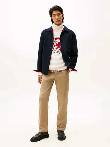 TOMMY HILFIGER Quần Dài Nam Denton Tencel Stretch Chino