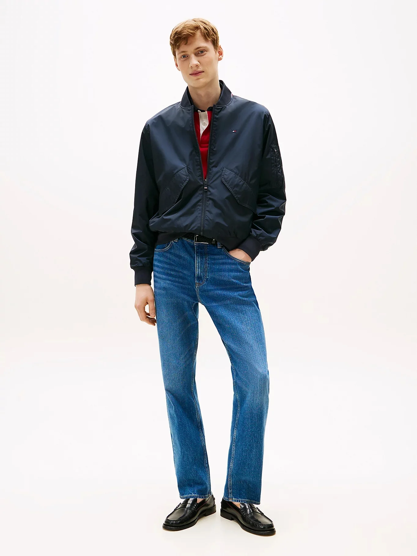 TOMMY HILFIGER Áo Khoác Nam Tay Dài RWB Reversible Bomber