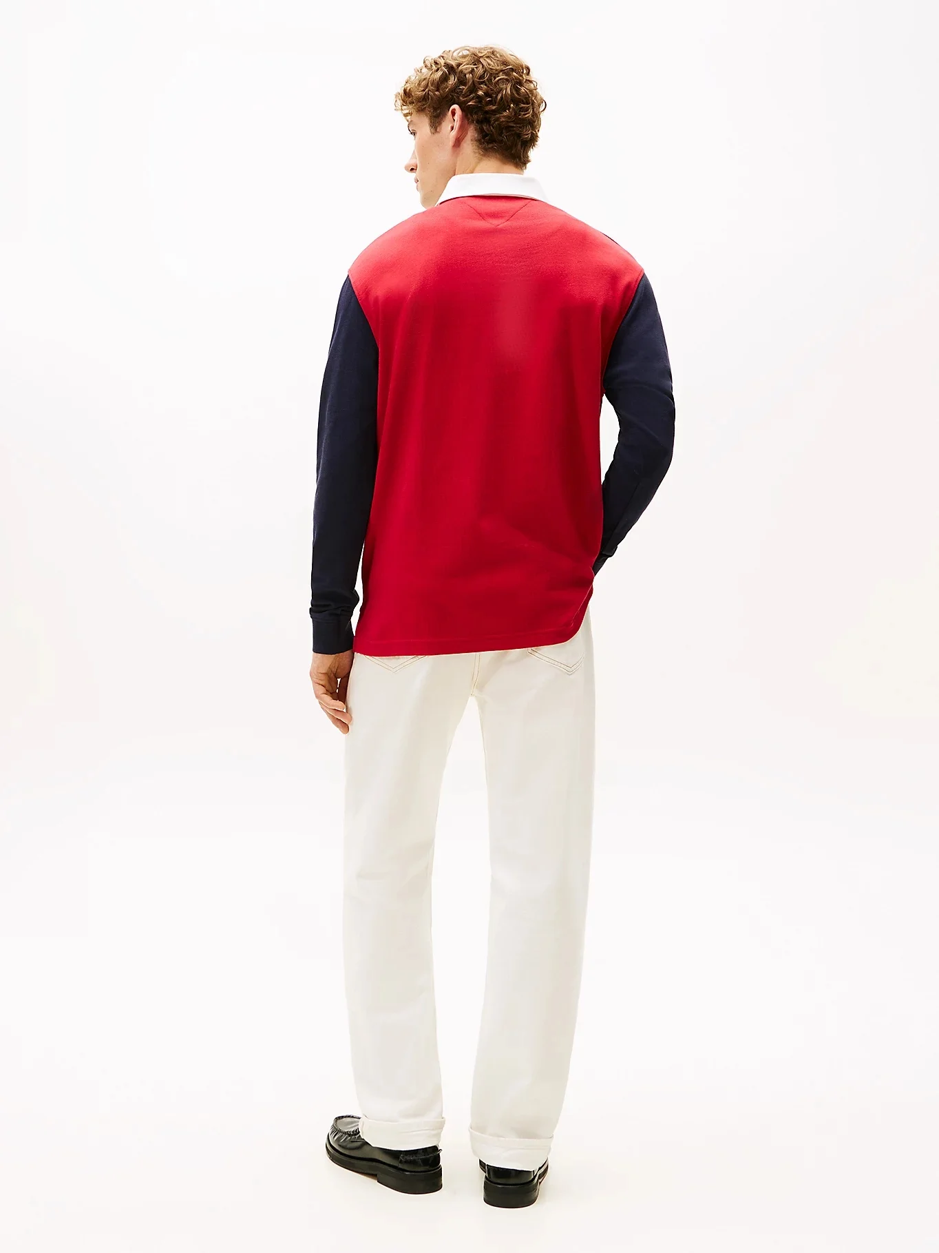 TOMMY HILFIGER Áo Polo Nam Tay Dài LS RWB Blocking Polo