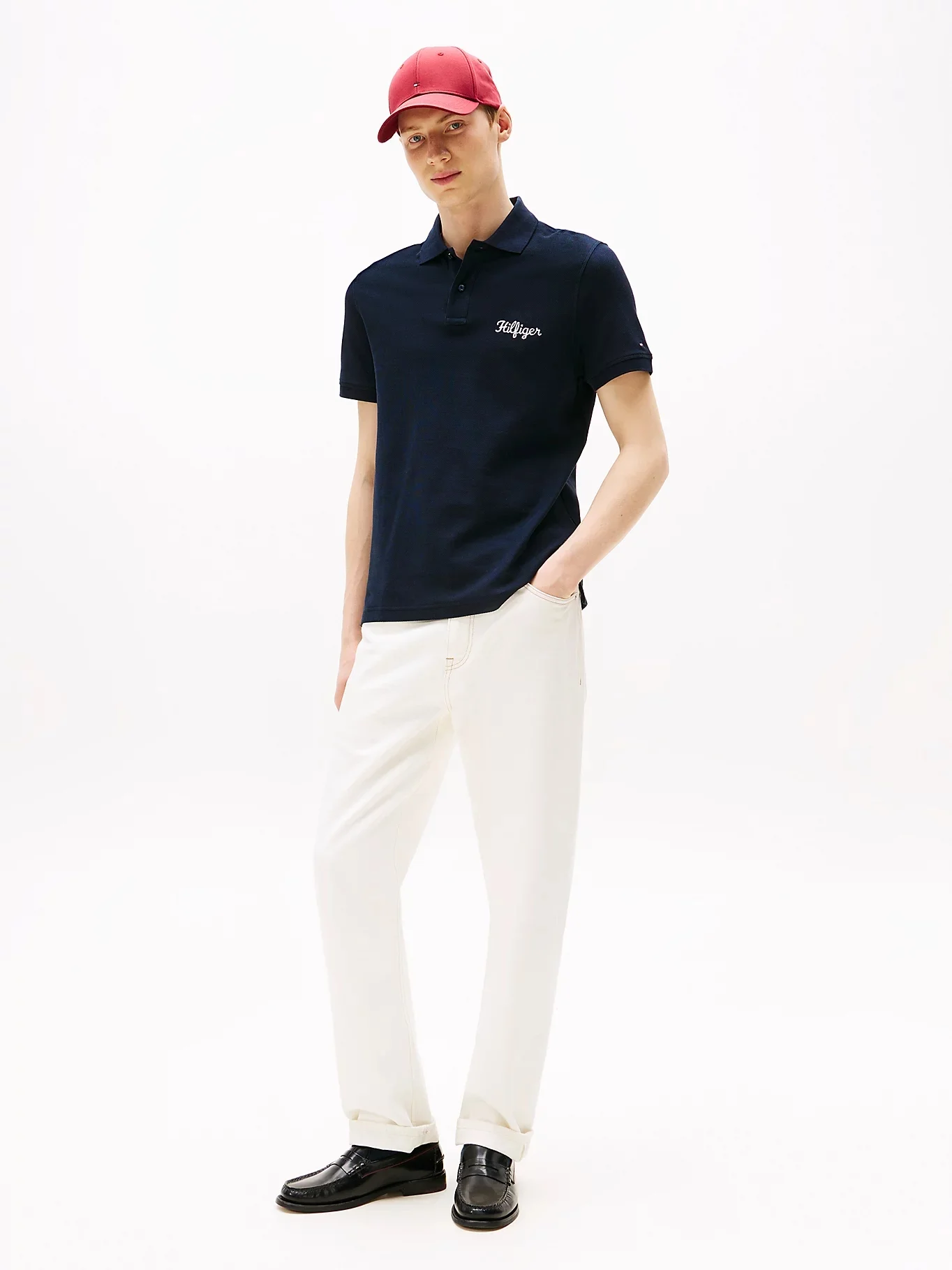TOMMY HILFIGER Áo Polo Nam Tay Ngắn IC Graphic Reg Polo