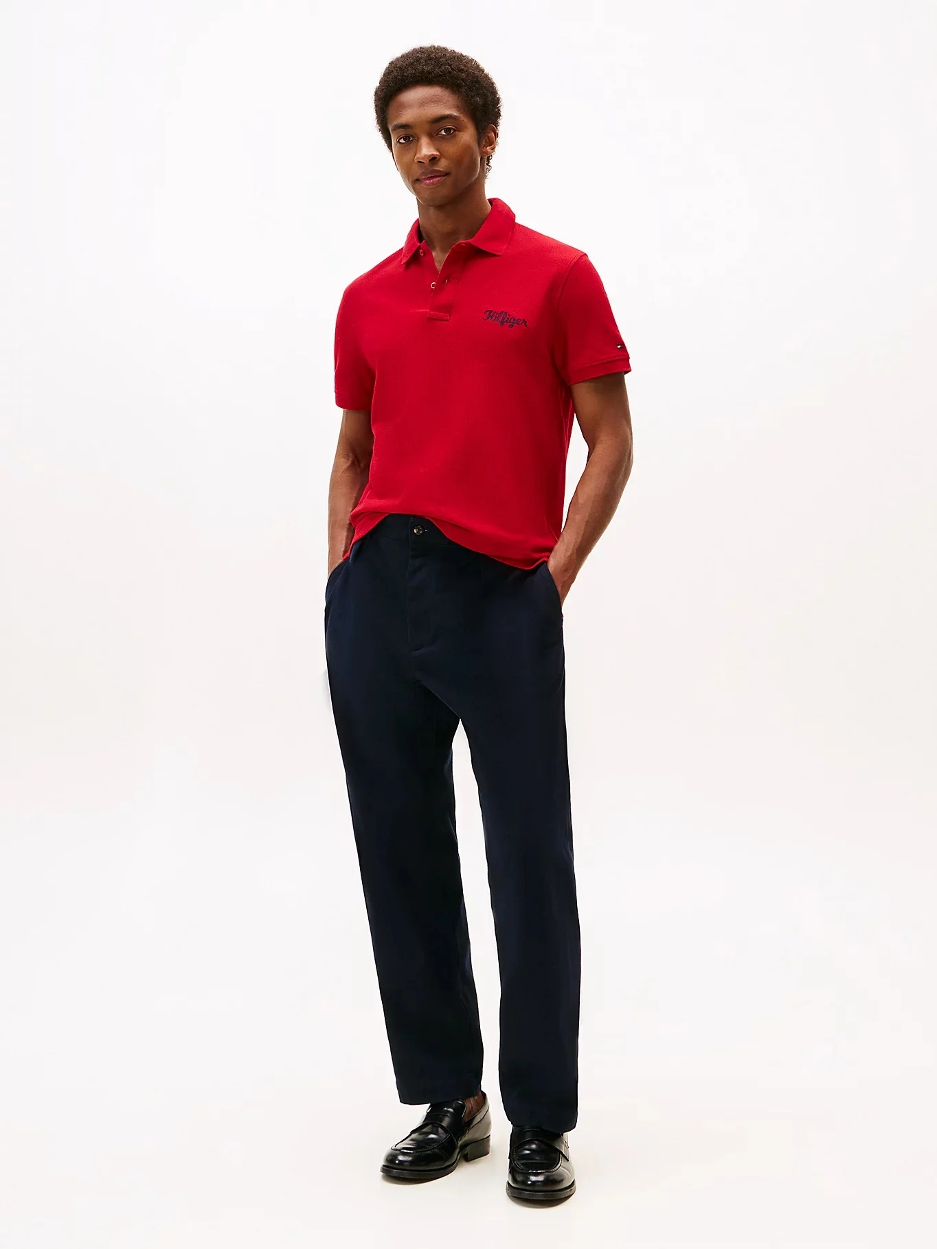 TOMMY HILFIGER Áo Polo Nam Tay Ngắn IC Graphic Reg Polo