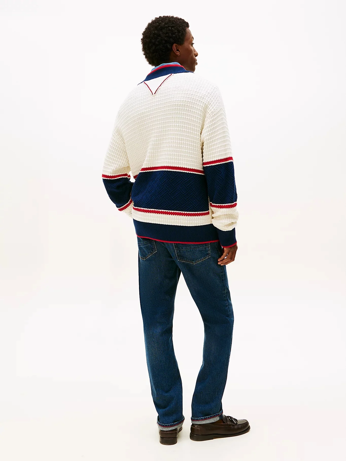 TOMMY HILFIGER Áo Cardigan Nam Tay Dài T1 Letterman Cardigan