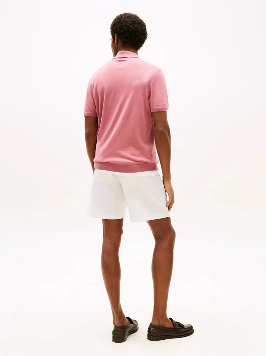 TOMMY HILFIGER Áo Polo Nam Tay Ngắn DC Fine Merino Polo