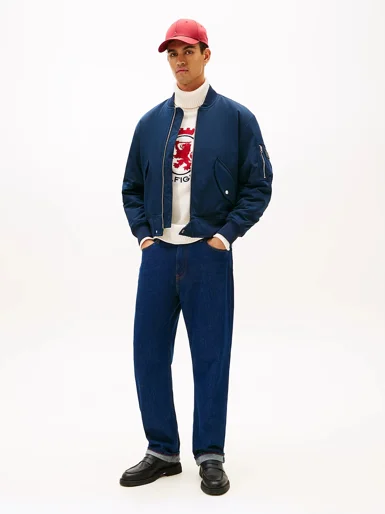 TOMMY HILFIGER Áo Khoác Nam Tay Dài Authentic Bomber