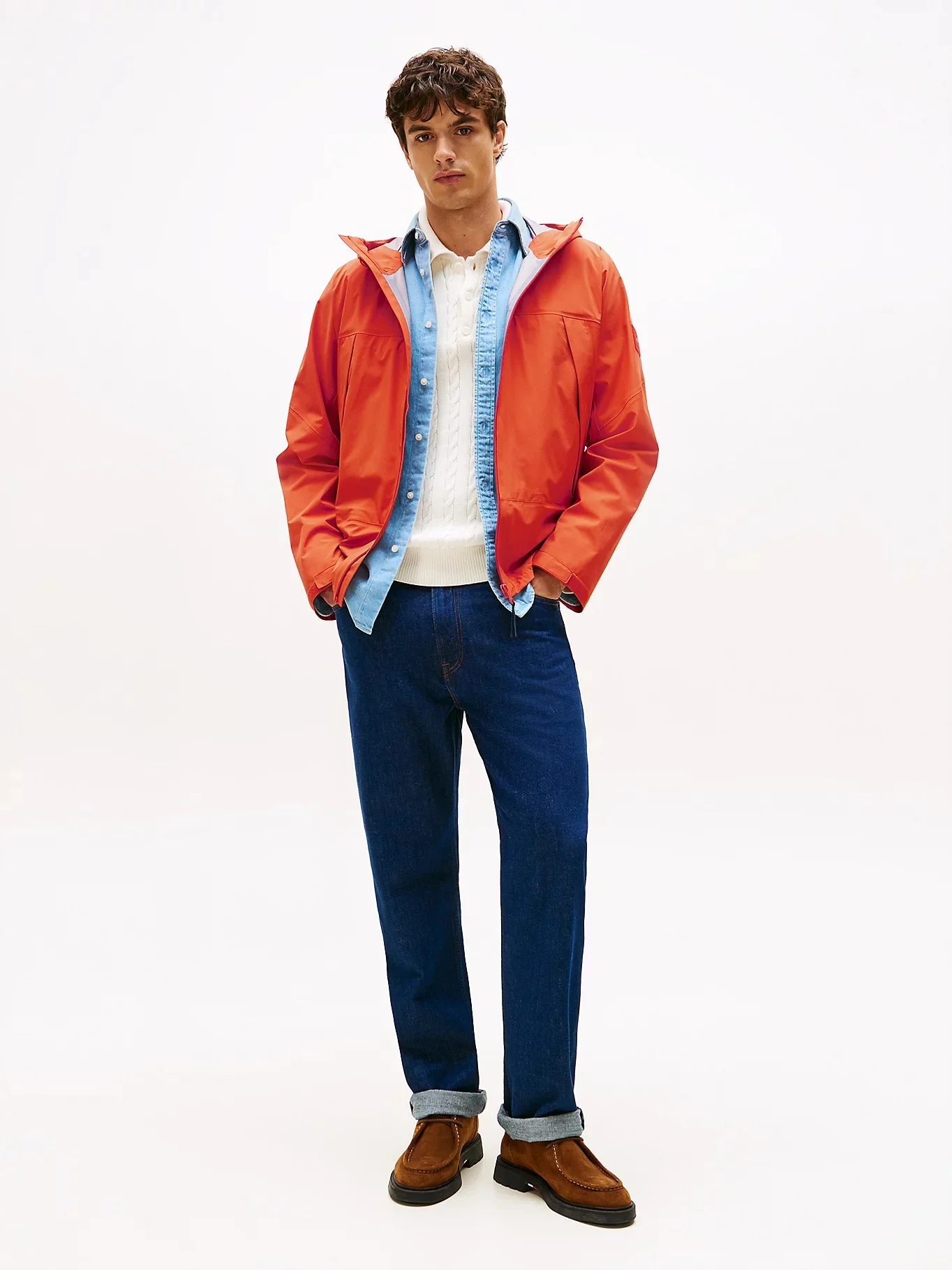 TOMMY HILFIGER Áo Khoác Nam Tay Dài Tech Hooded Jkt