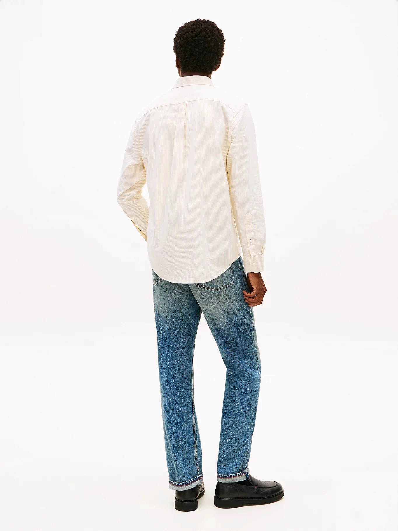 TOMMY HILFIGER Áo Sơ Mi Nam Tay Dài AF Heritage Oxford Strp Shirt
