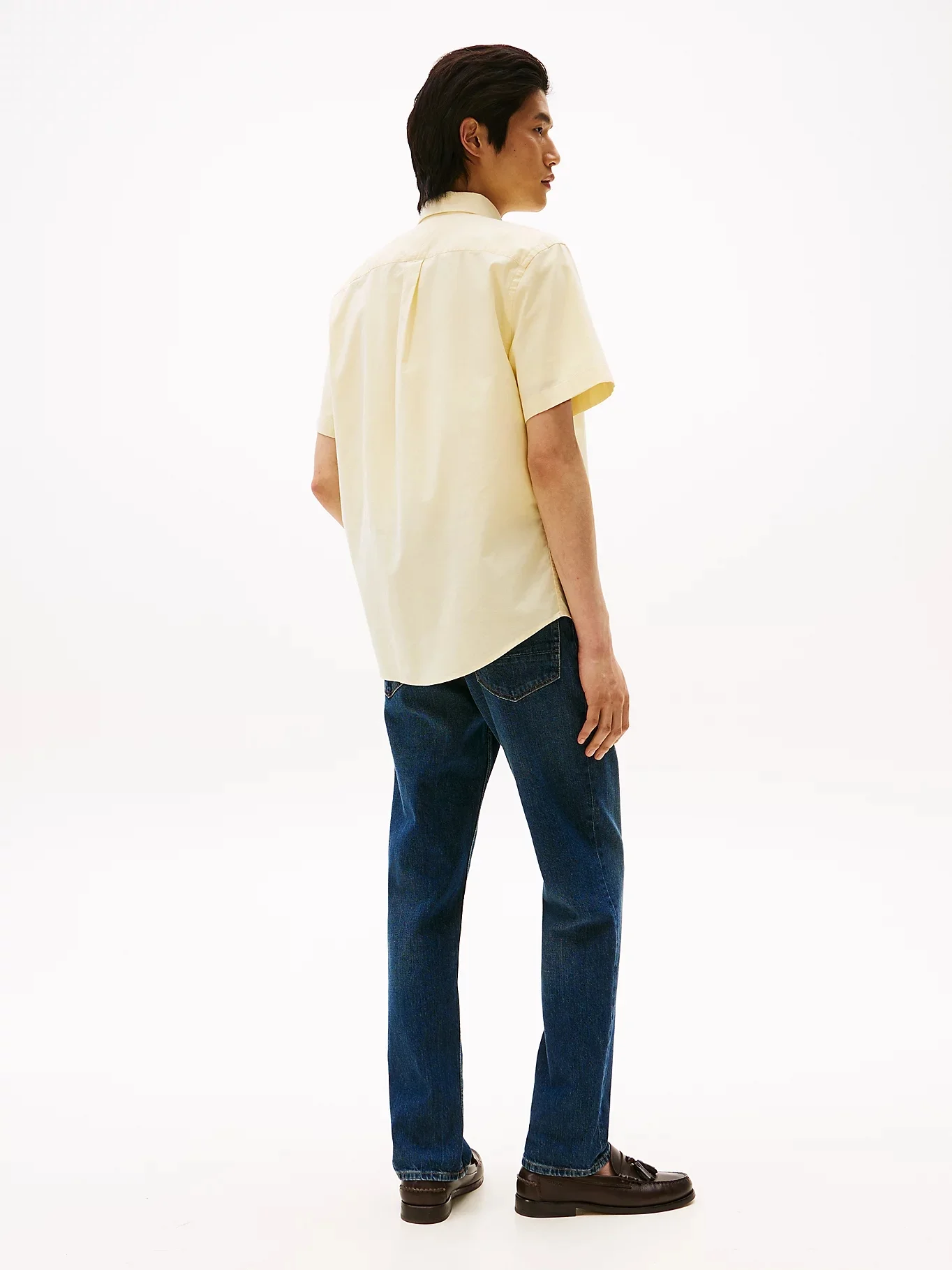 TOMMY HILFIGER Áo Sơ Mi Nam Tay Ngắn AF - LW Oxf Solid S/S Shirts
