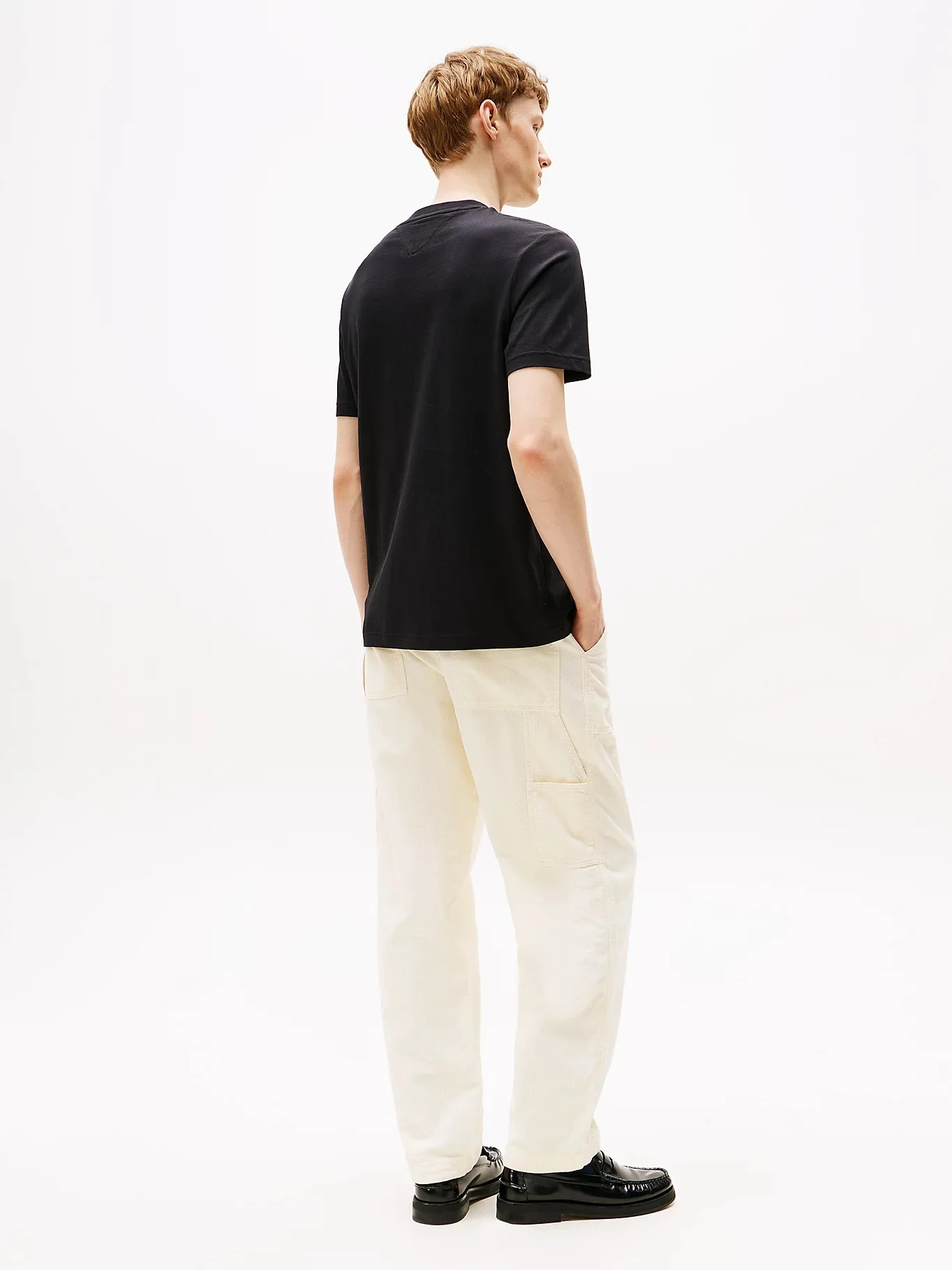 TOMMY HILFIGER Áo Thun Nam Tay Ngắn Linear Flag Graphic Tee