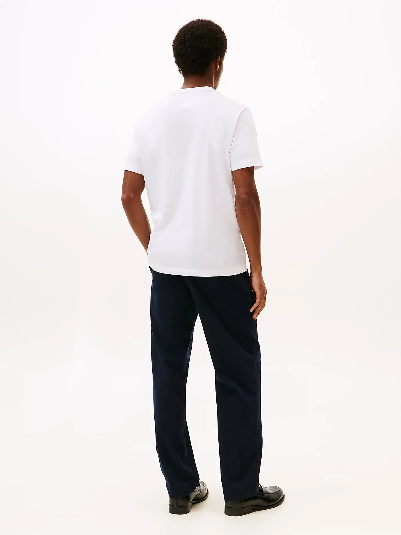 TOMMY HILFIGER Áo Thun Nam Tay Ngắn Linear Flag Graphic Tee