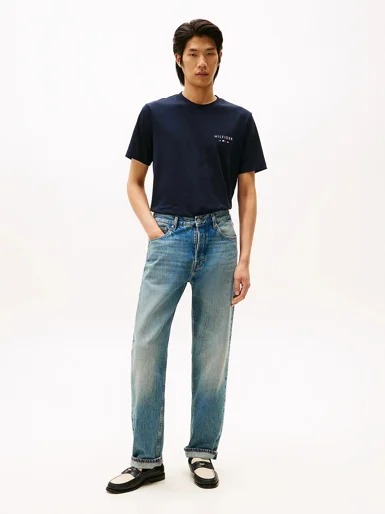 TOMMY HILFIGER Áo Thun Nam Tay Ngắn Brand Love Small Hilfiger Tee