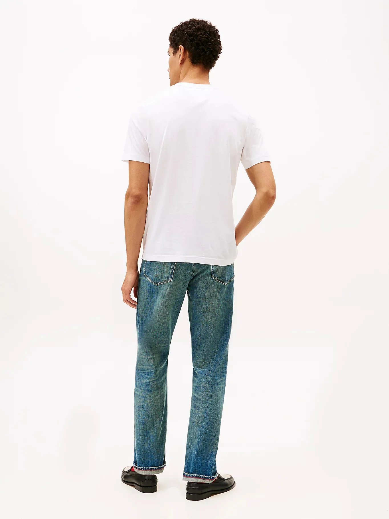 TOMMY HILFIGER Áo Thun Nam Tay Ngắn Brand Love Small Hilfiger Tee