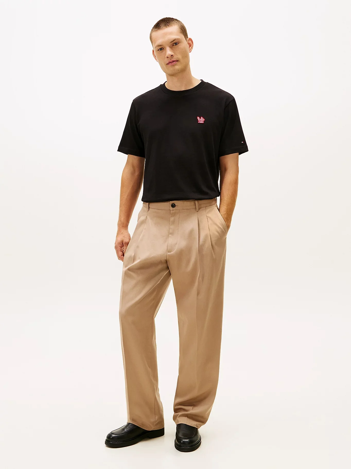 TOMMY HILFIGER Áo Thun Nam Tay Ngắn Modern Athleisure H Badge Tee