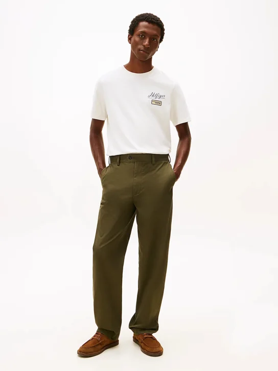 TOMMY HILFIGER Áo Thun Nam Tay Ngắn Modern Ath Graphic Badge Tee