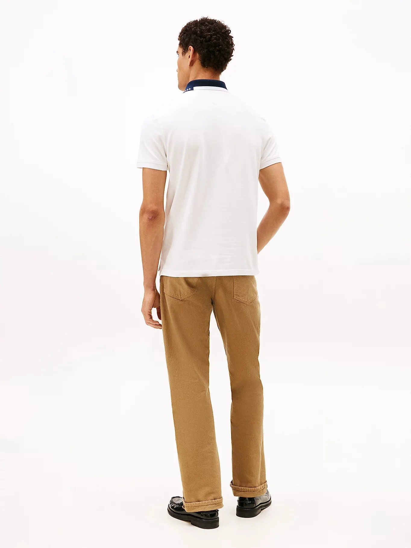 TOMMY HILFIGER Áo Polo Nam Tay Ngắn Pique Grafic Collar Reg Polo