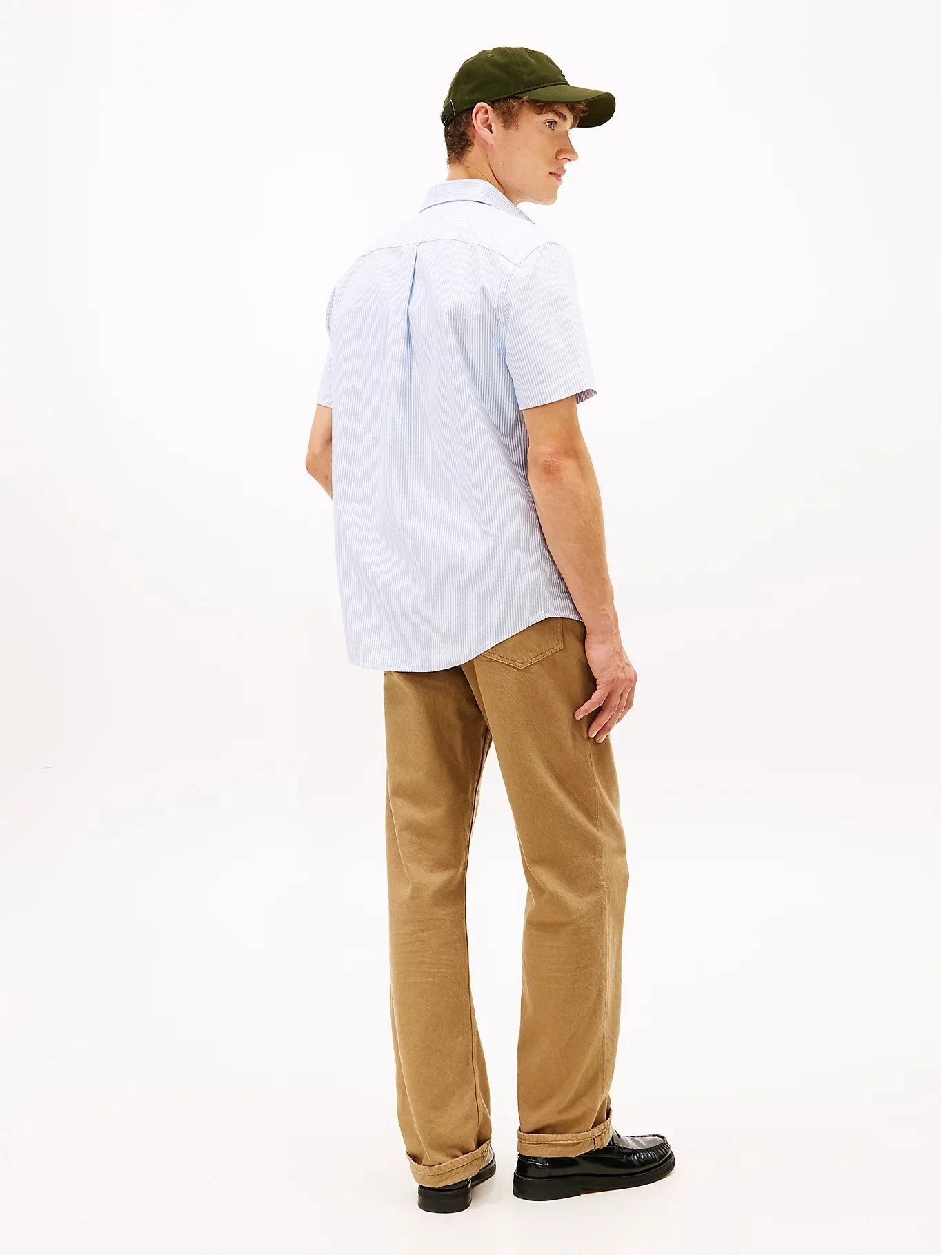TOMMY HILFIGER Áo Sơ Mi Nam Tay Ngắn Heritage Oxf Stp Shirt S/S