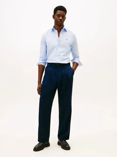 TOMMY HILFIGER Áo Sơ Mi Nam Tay Dài Flex Dobby SF Shirt