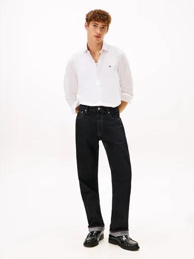 TOMMY HILFIGER Áo Sơ Mi Nam Tay Dài Flex Dobby SF Shirt