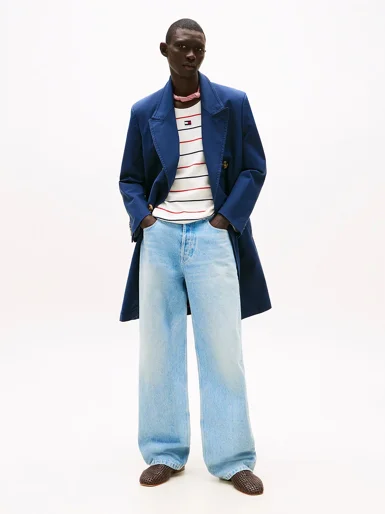 TOMMY HILFIGER Quần Jeans Nam NYFW 5 Pocket Wide Jean Berto