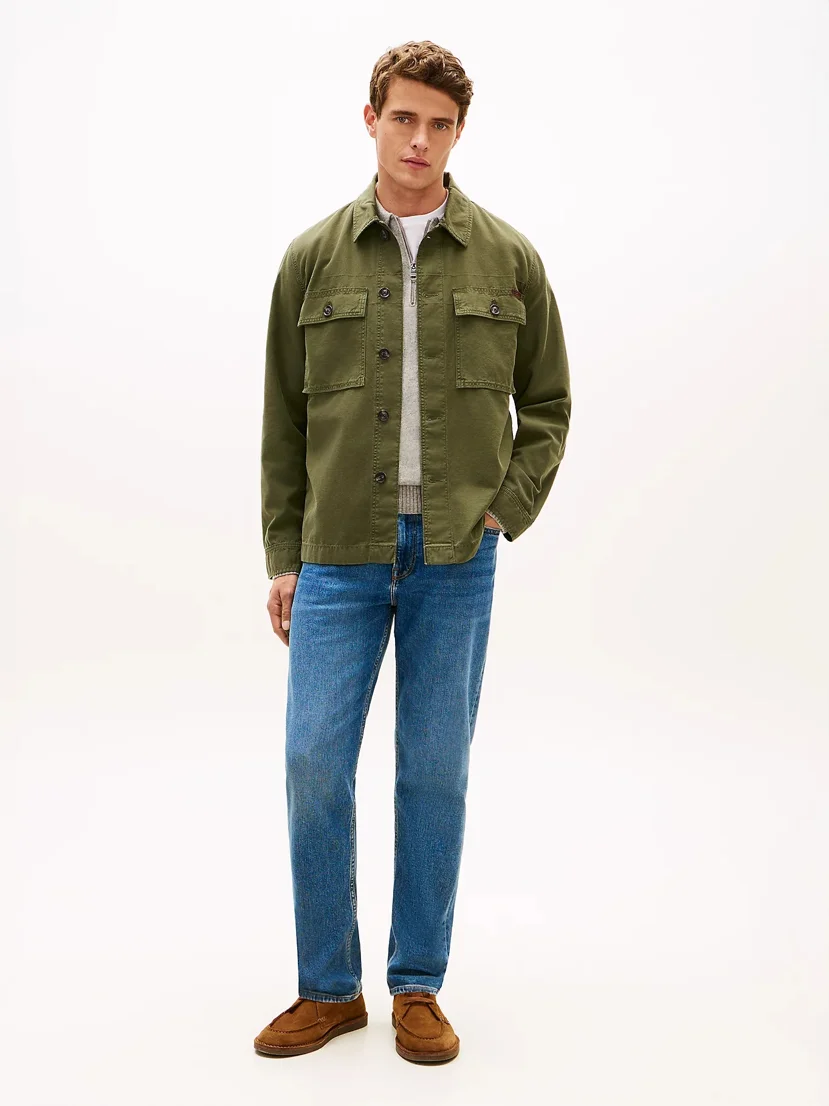 TOMMY HILFIGER Áo Khoác Nam Tay Dài GMD Utility Shirt Jacket
