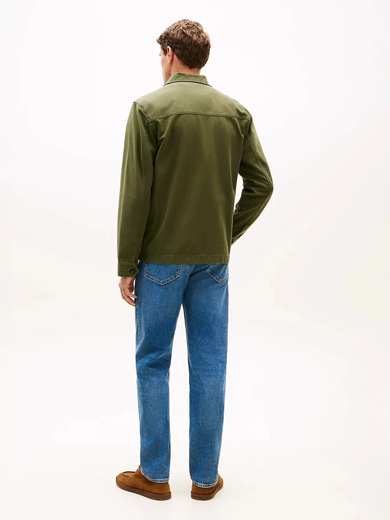 TOMMY HILFIGER Áo Khoác Nam Tay Dài GMD Utility Shirt Jacket