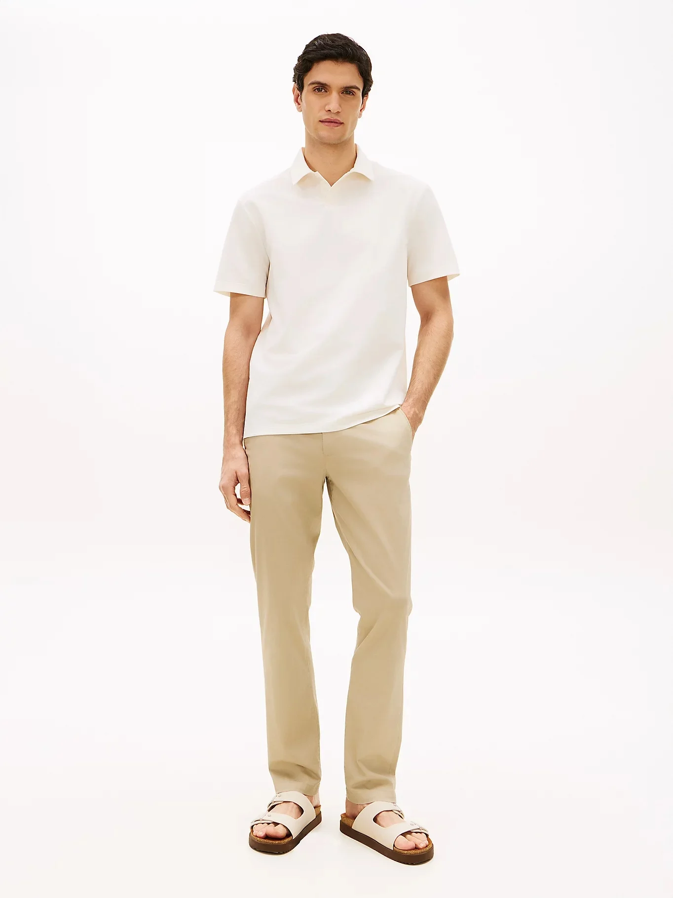 TOMMY HILFIGER Quần Dài Nam Denton Printed Structure