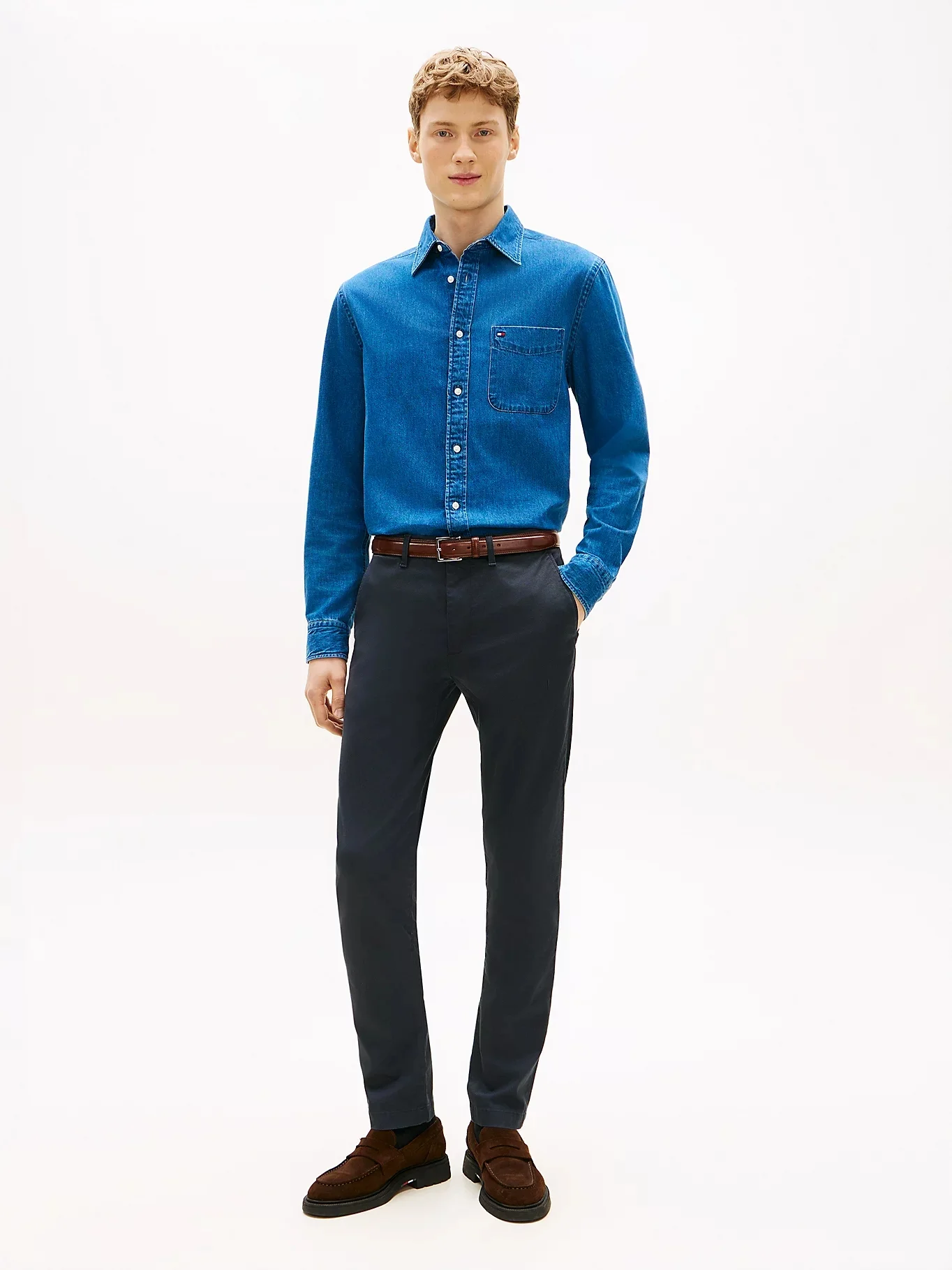 TOMMY HILFIGER Quần Dài Nam Bleecker Printed Structure