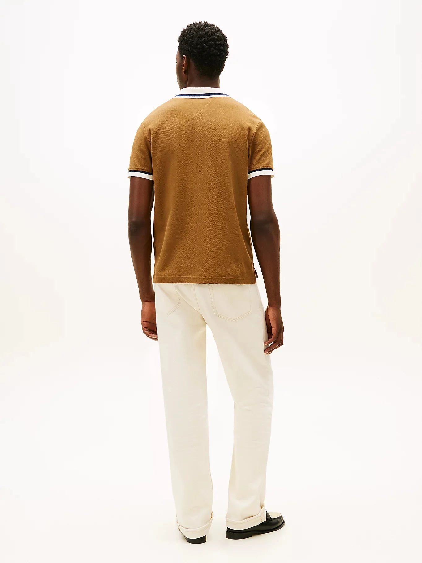 TOMMY HILFIGER Áo Polo Nam Tay Ngắn Collar N Cuff Intrst Reg Polo