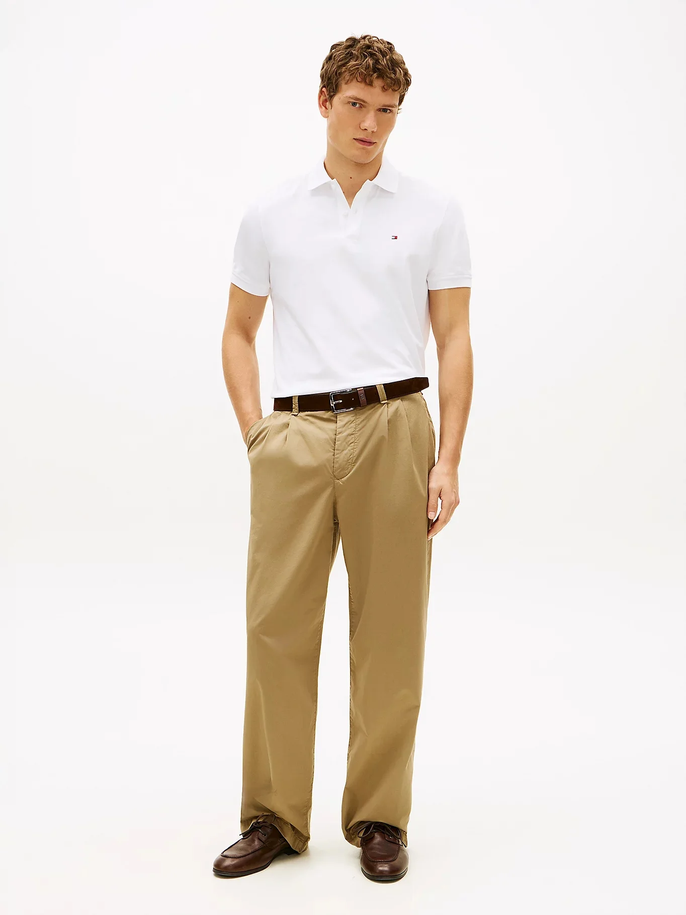 TOMMY HILFIGER Áo Polo Nam Tay Ngắn Performance Pique Reg Polo