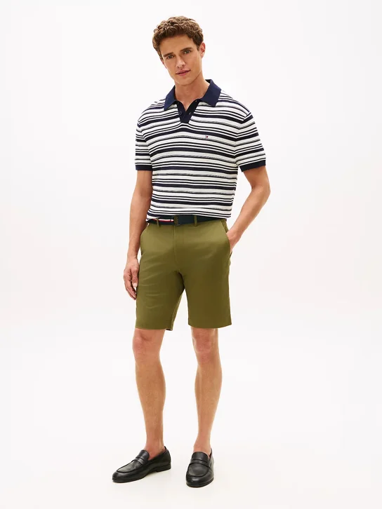 TOMMY HILFIGER Quần Ngắn Nam Denton 9.5 Ess Twill W/ Belt