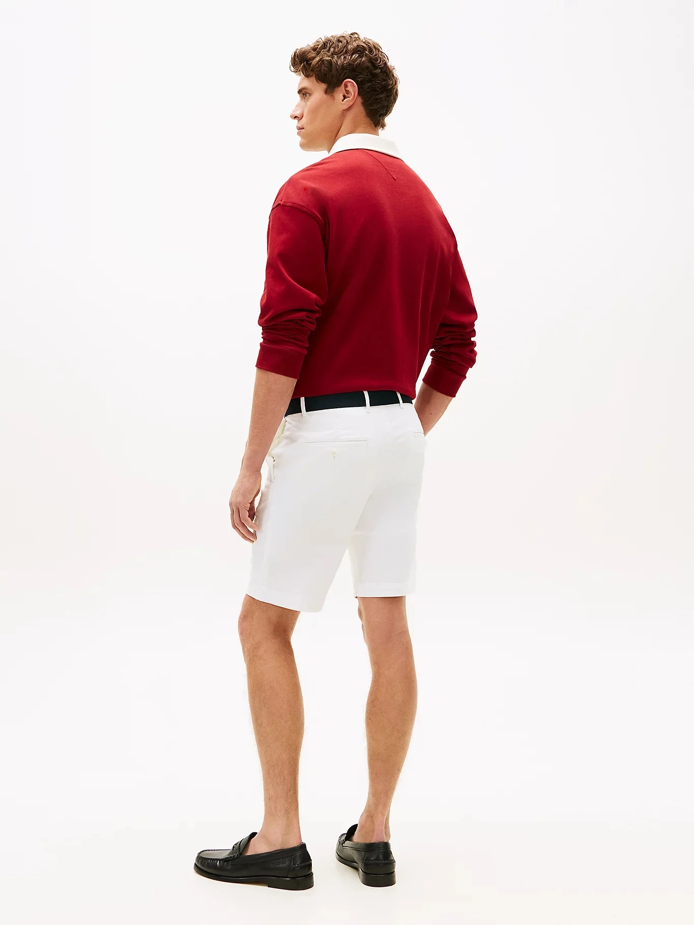 TOMMY HILFIGER Quần Ngắn Nam Denton 9.5In Ess Twill W/ Belt