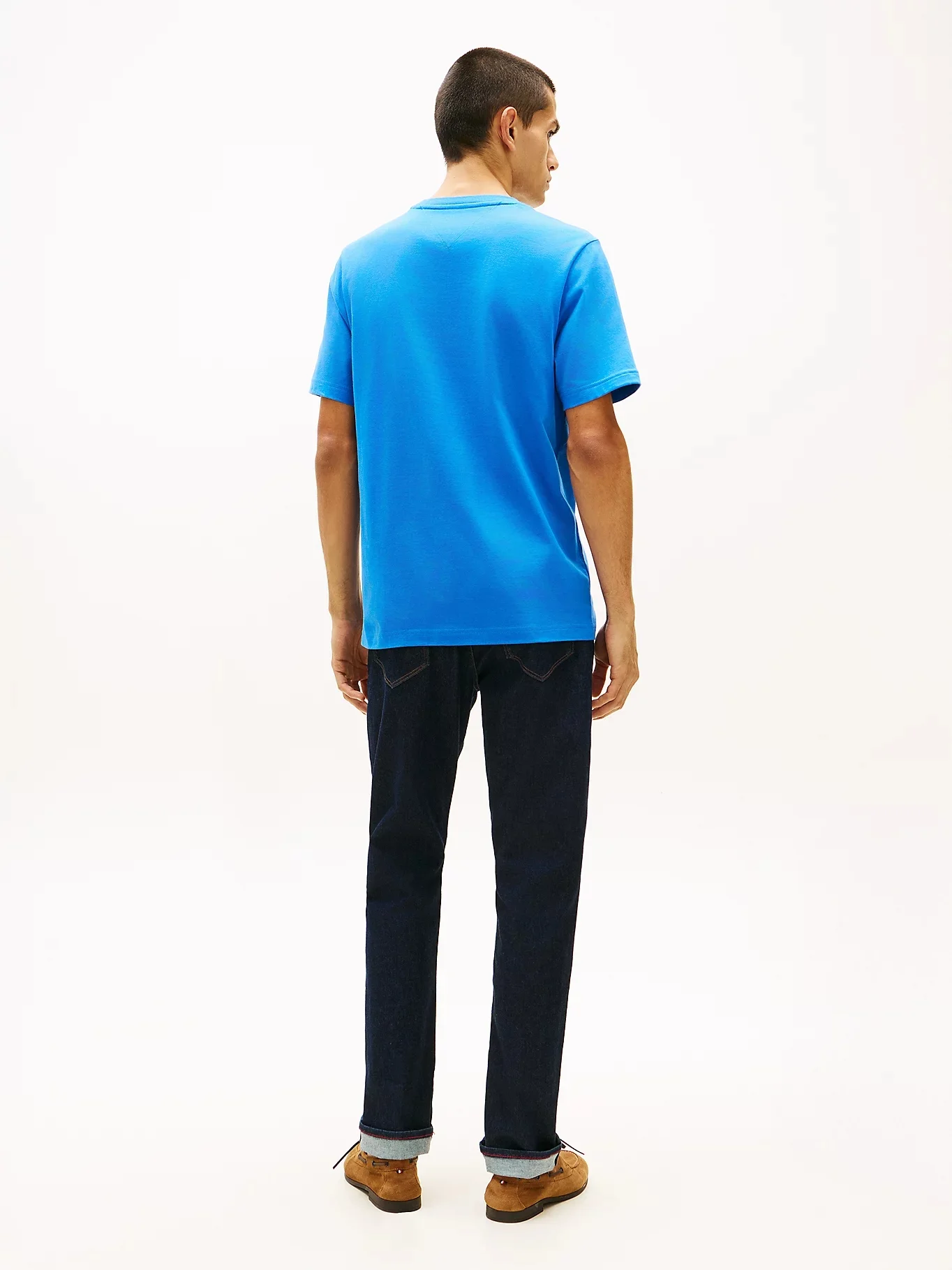 TOMMY HILFIGER Áo Thun Nam Tay Ngắn Brand Love Lockup Tee