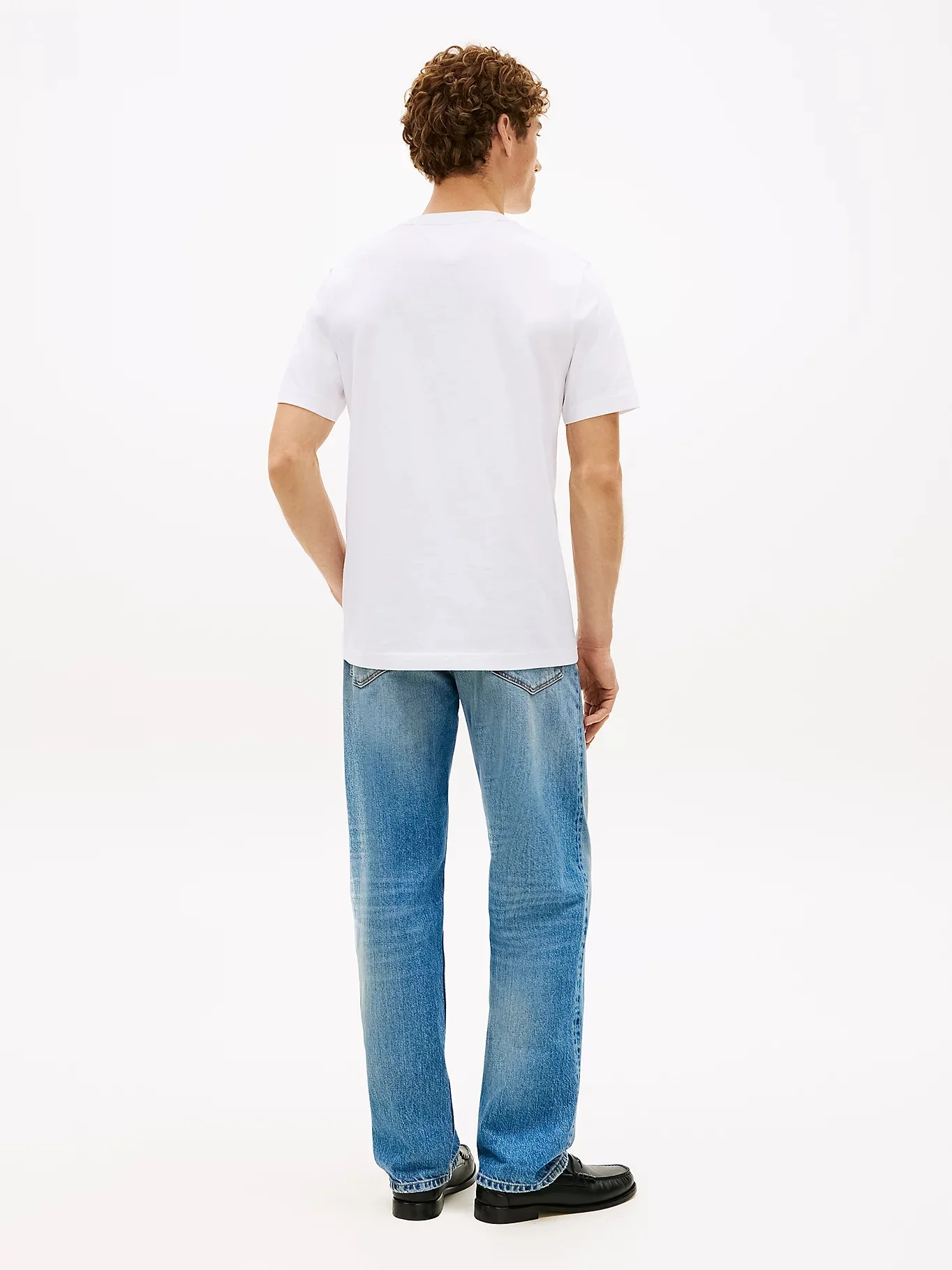 TOMMY HILFIGER Áo Thun Nam Tay Ngắn Brand Love Lockup Tee