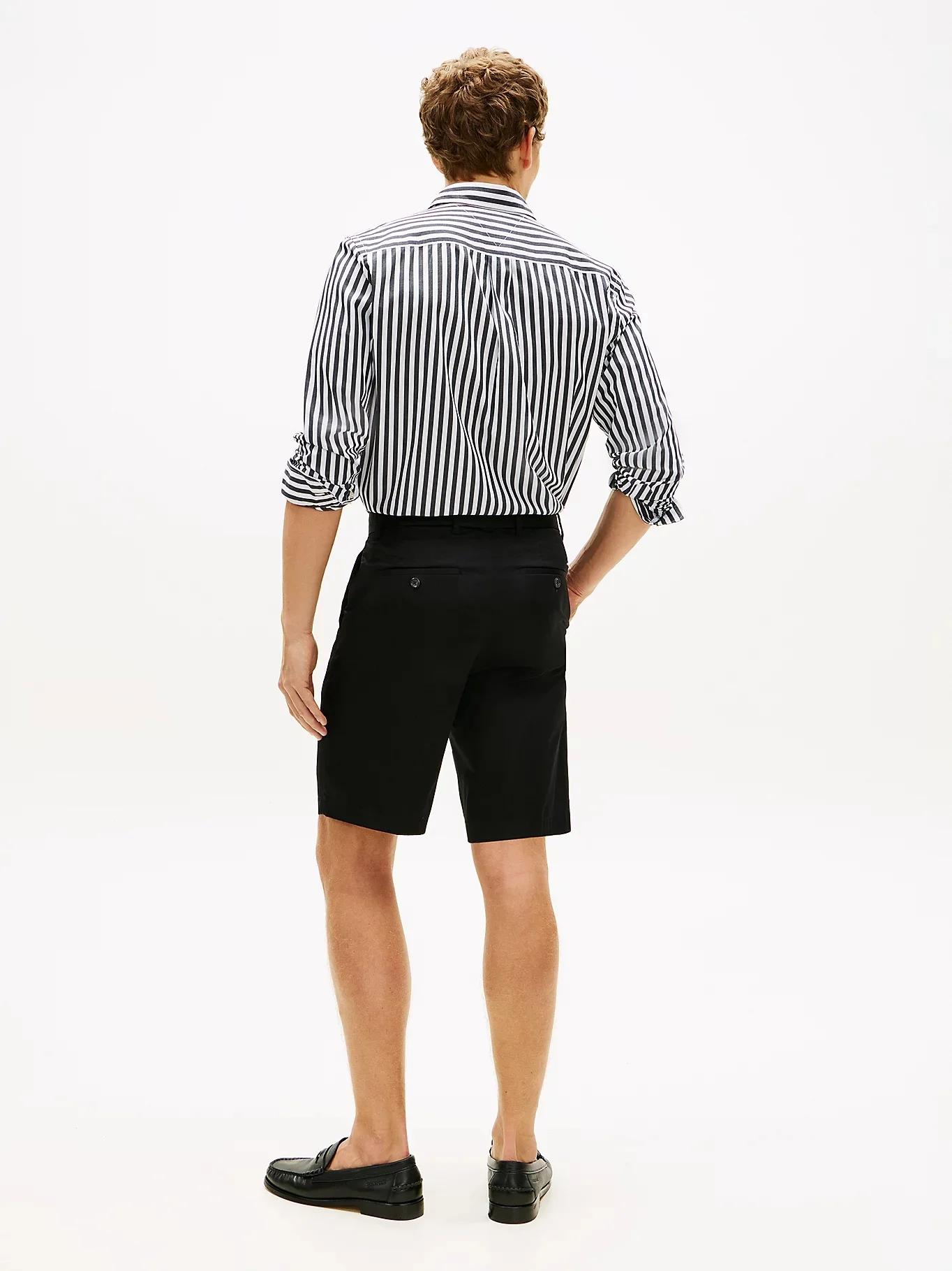 TOMMY HILFIGER Quần Ngắn Nam LW Ctn Satin Brooklyn Shorts