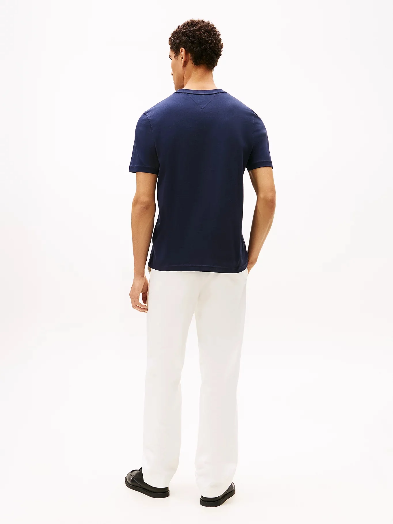 TOMMY HILFIGER Áo Thun Nam Tay Ngắn Tommy Embro Flag Tee