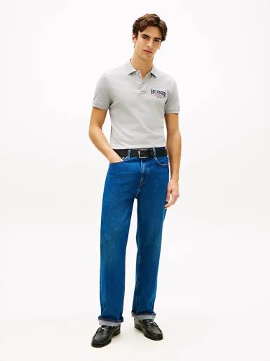 TOMMY HILFIGER Áo Polo Nam Tay Ngắn Left Chest Graphic Reg Polo