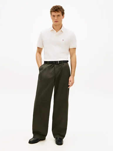 TOMMY HILFIGER Áo Polo Nam Tay Ngắn Jqrd Hddn Placket Reg Polo