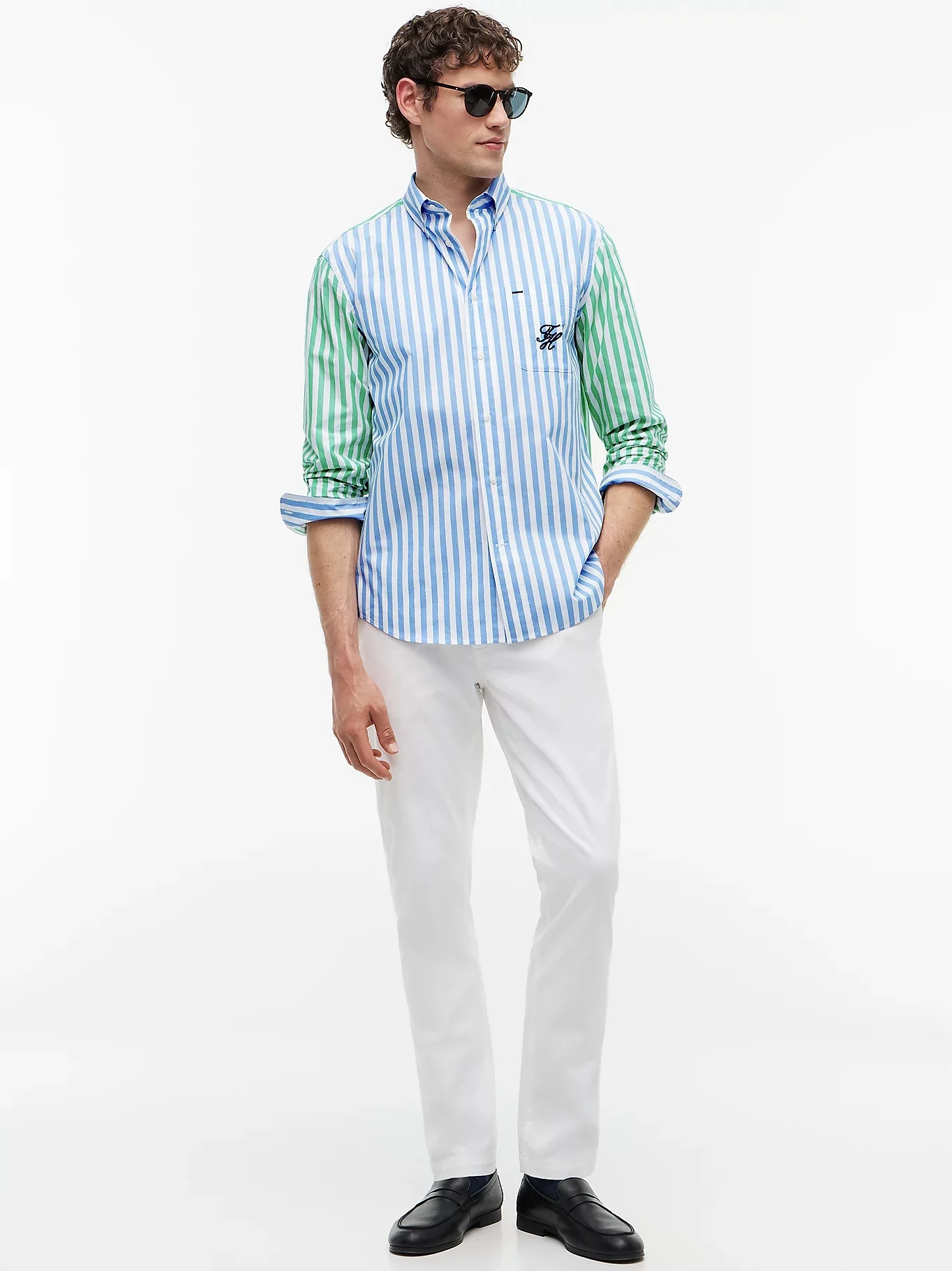 TOMMY HILFIGER Áo Sơ Mi Nam Tay Dài Papertouch Fun Clssc Fit Shirt